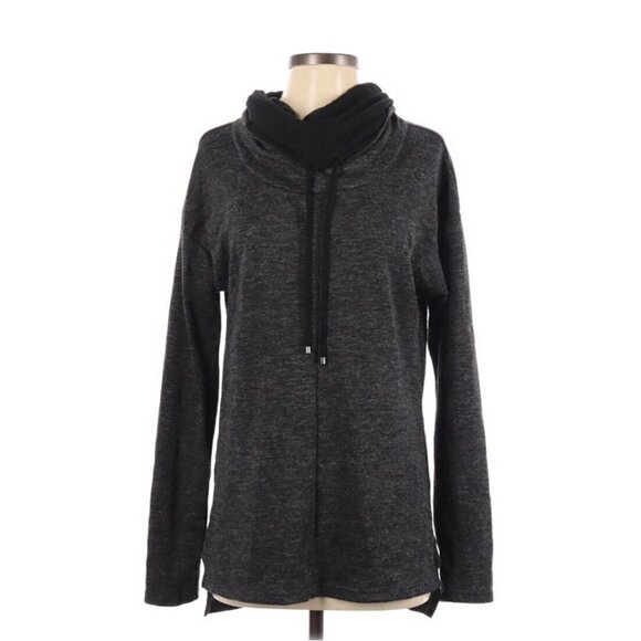 Women's Long Sleeve Simply Vera Wang Gray  Sweater - Picture 1 of 3